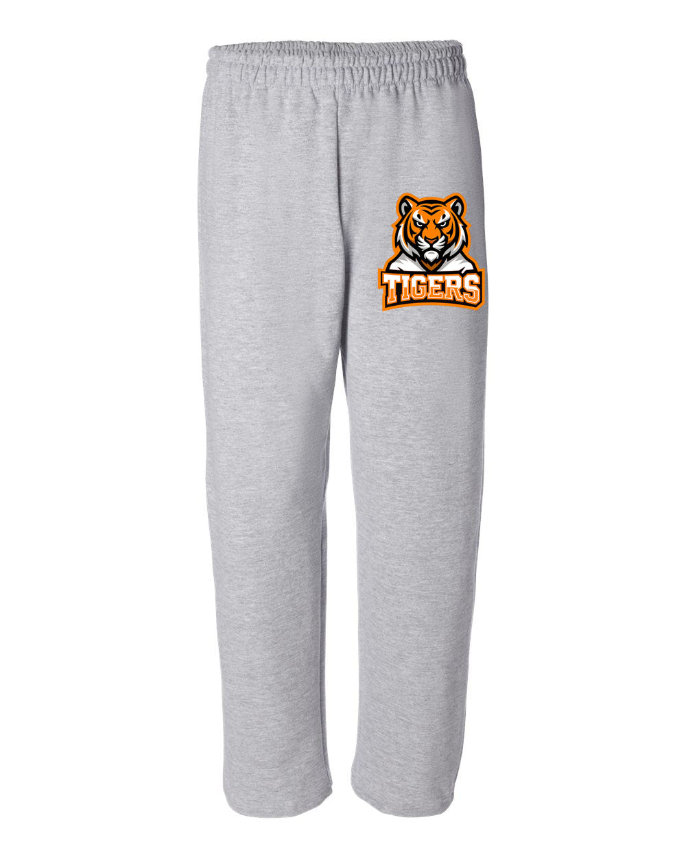 Tigers Open Bottom Sweatpants Design 15