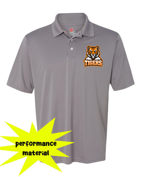 Tigers Performance Material Polo T-Shirt Design 15