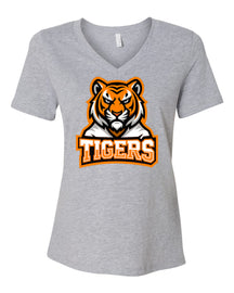 Tigers V-neck T-Shirt Design 15