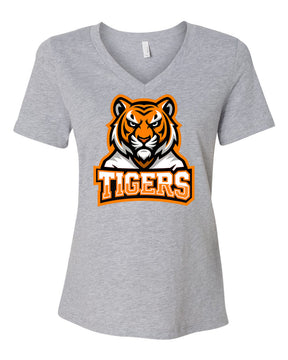 Tigers V-neck T-Shirt Design 15