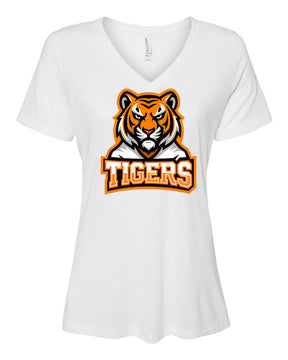 Tigers V-neck T-Shirt Design 15