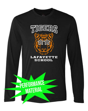 Tigers Performance Material Long Sleeve Shirt Design 13