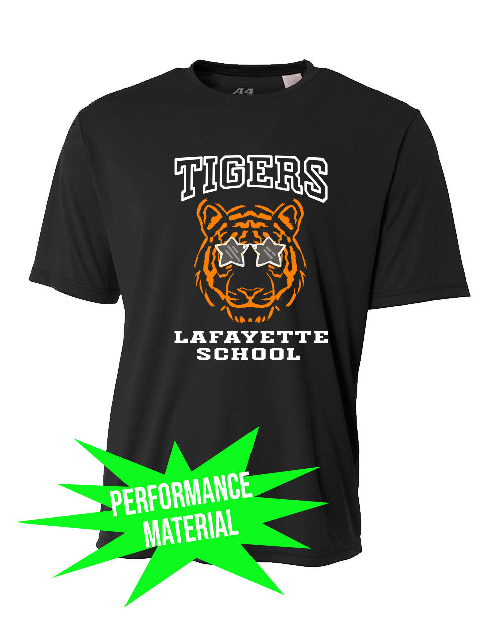 Lafayette Tigers Performance Material T-Shirt Design 13