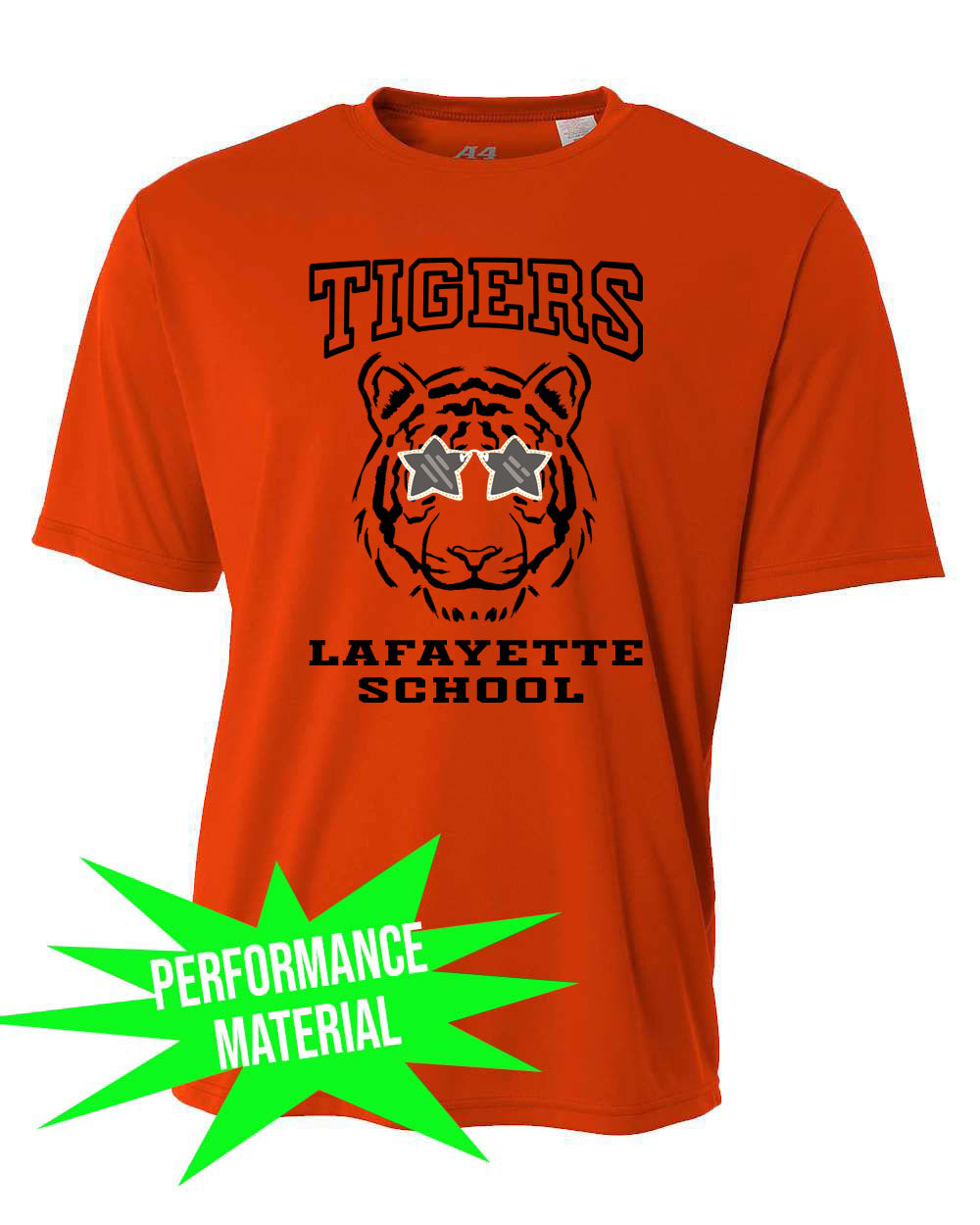 Lafayette Tigers Performance Material T-Shirt Design 13