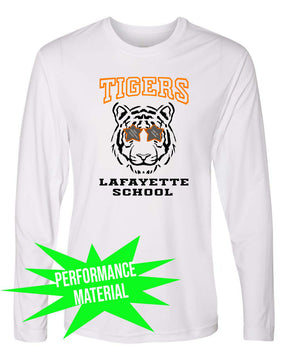 Tigers Performance Material Long Sleeve Shirt Design 13