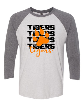 Lafayette Tigers Design 14 raglan shirt