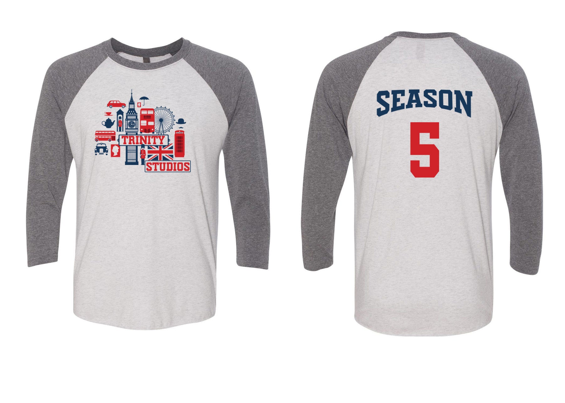 Trinity Season 5 Raglan shirt