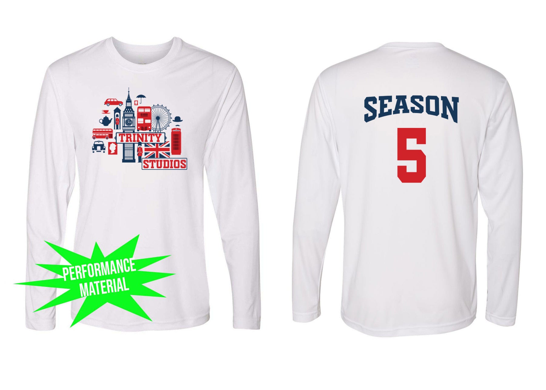 Trinity Performance Material Long Sleeve Shirt Season 5