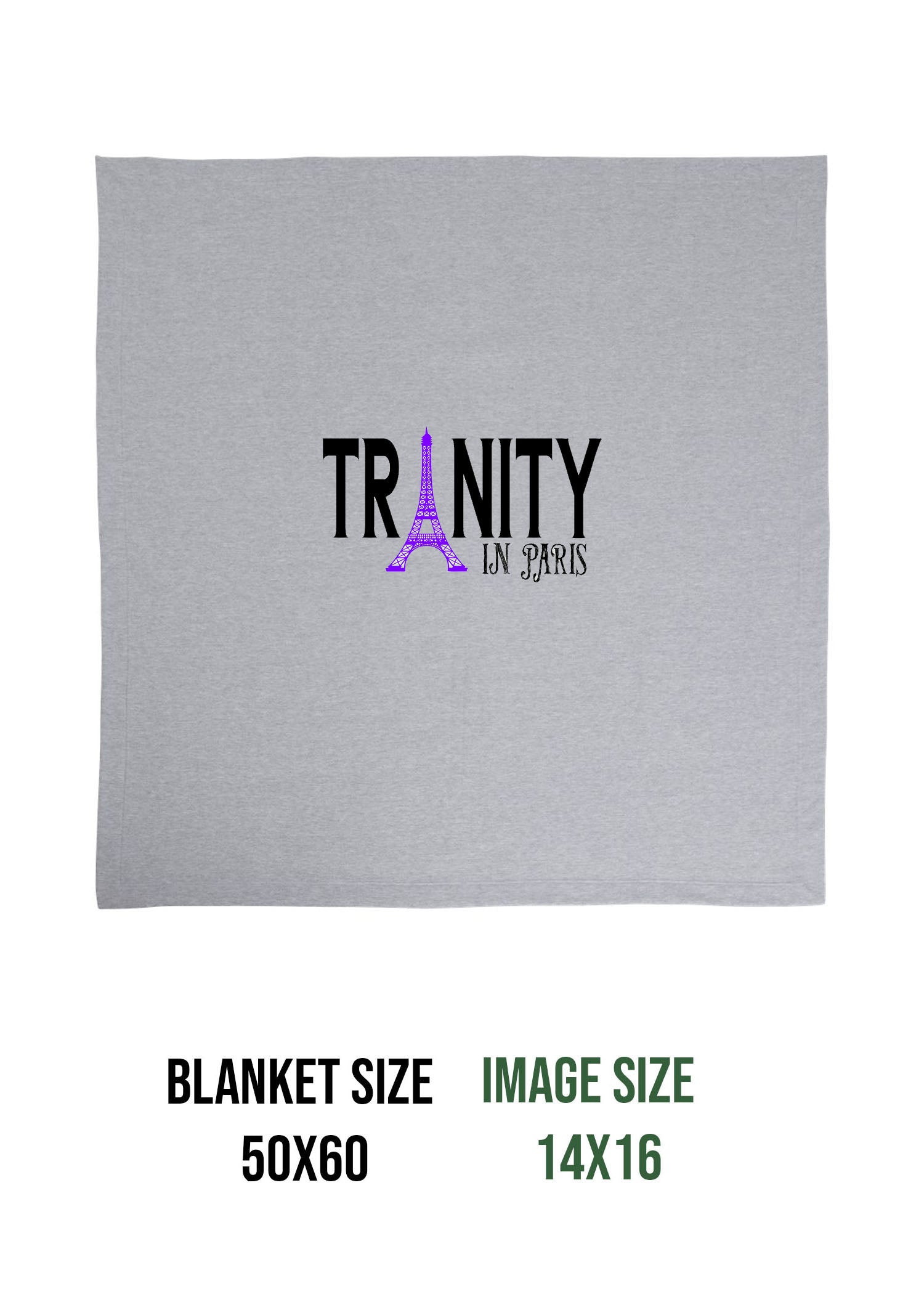 Trinity in Paris Blanket