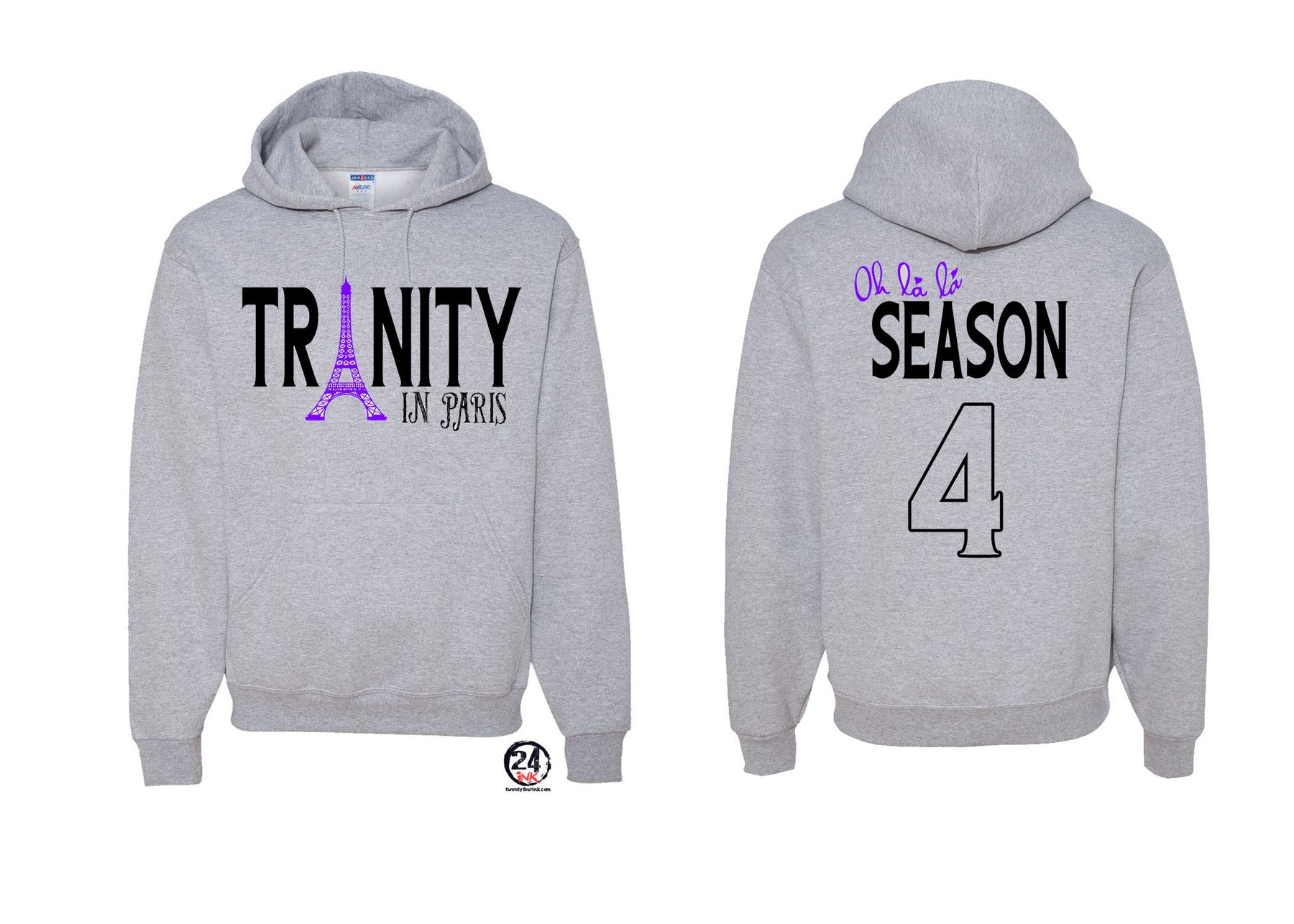 Trinity in Paris Hooded Sweatshirt