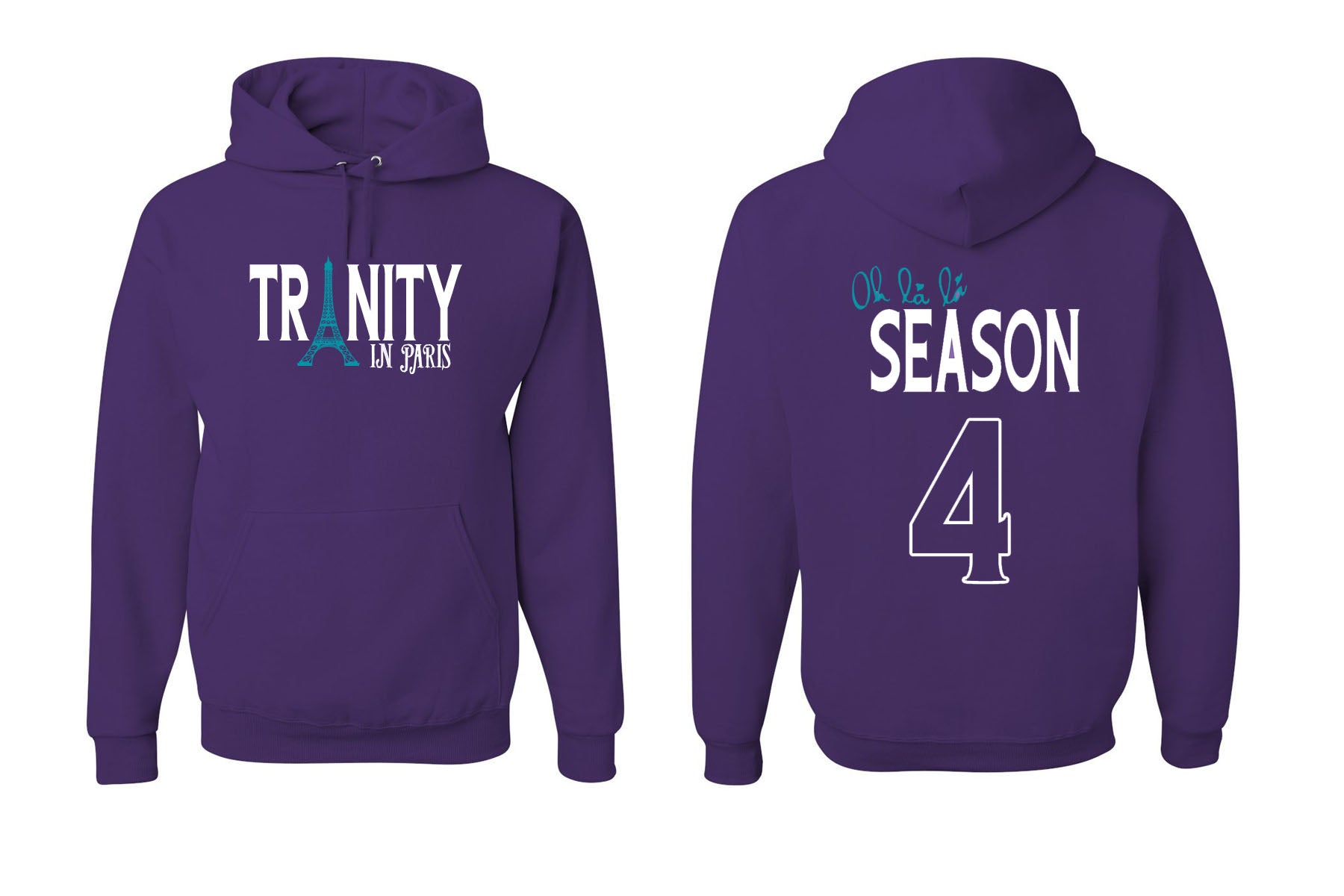 Trinity in Paris Hooded Sweatshirt