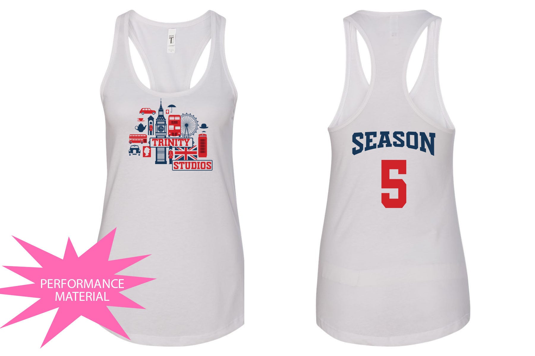 Trinity Season 5 Performance Racerback Tank Top