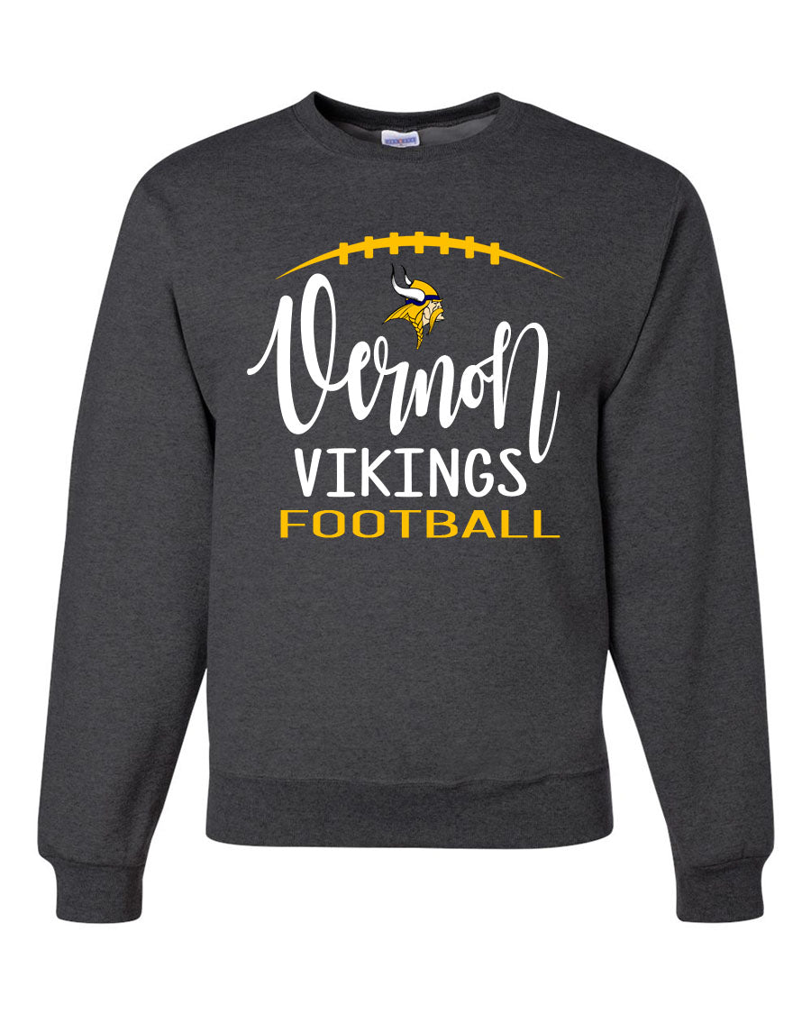 Vernon Football Non Hooded Sweatshirt Design 4