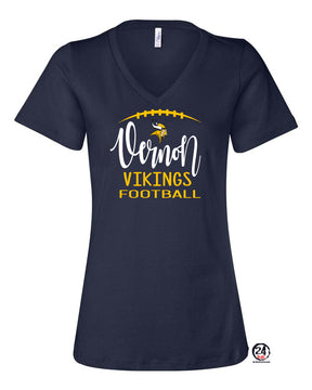 Vernon Football Design 4 V-neck T-shirt