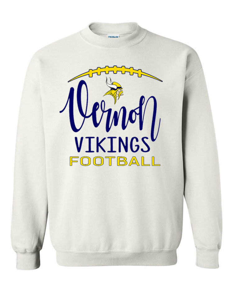 Vernon Football Non Hooded Sweatshirt Design 4