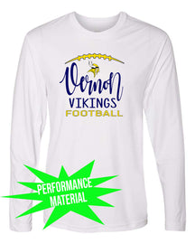 Vernon Football Performance Material Long Sleeve Shirt Design 4