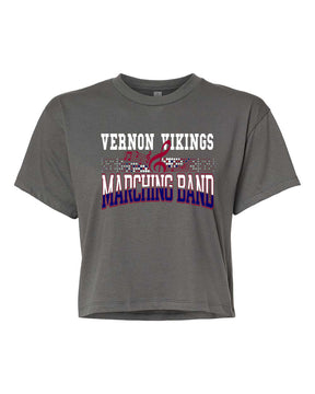 Vernon Marching Band Design 6 Crop Top