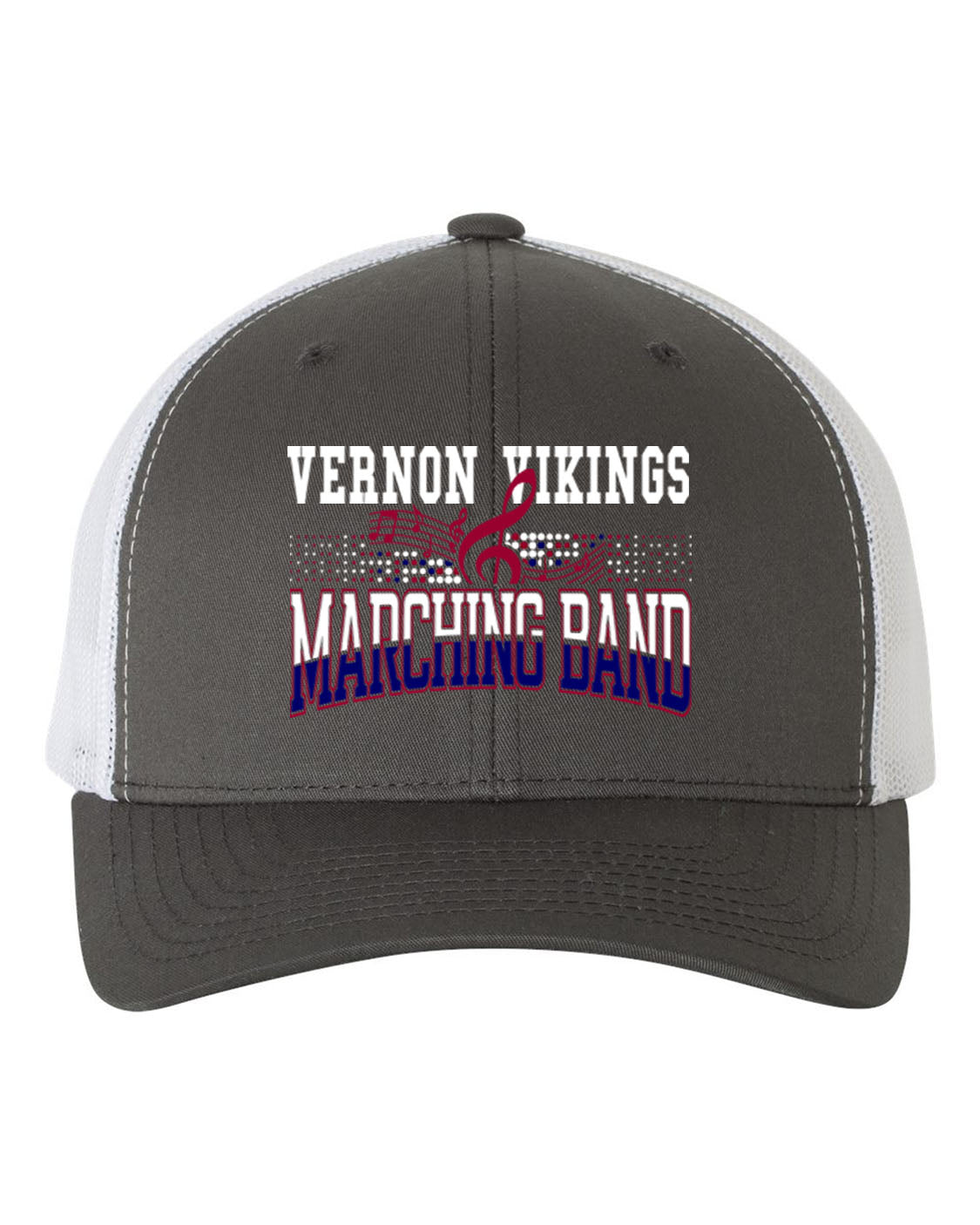 Vernon Marching Band Design 6 Trucker Hat