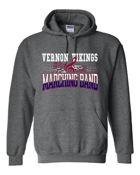 Vernon Marching Band Design 6 Hooded Sweatshirt