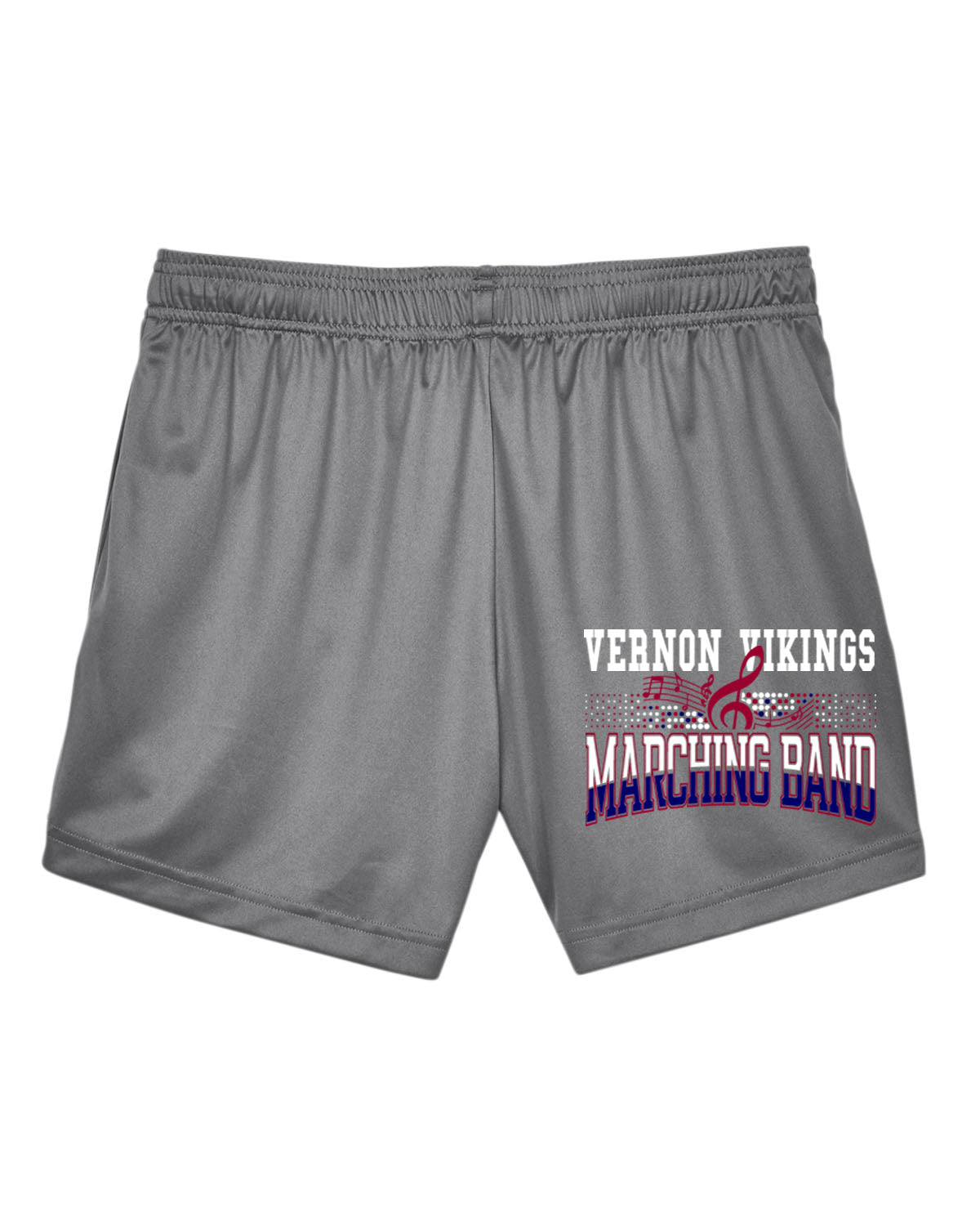 Vernon Marching Band Ladies Performance Shorts Design 6