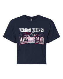 Vernon Marching Band Design 6 Crop Top