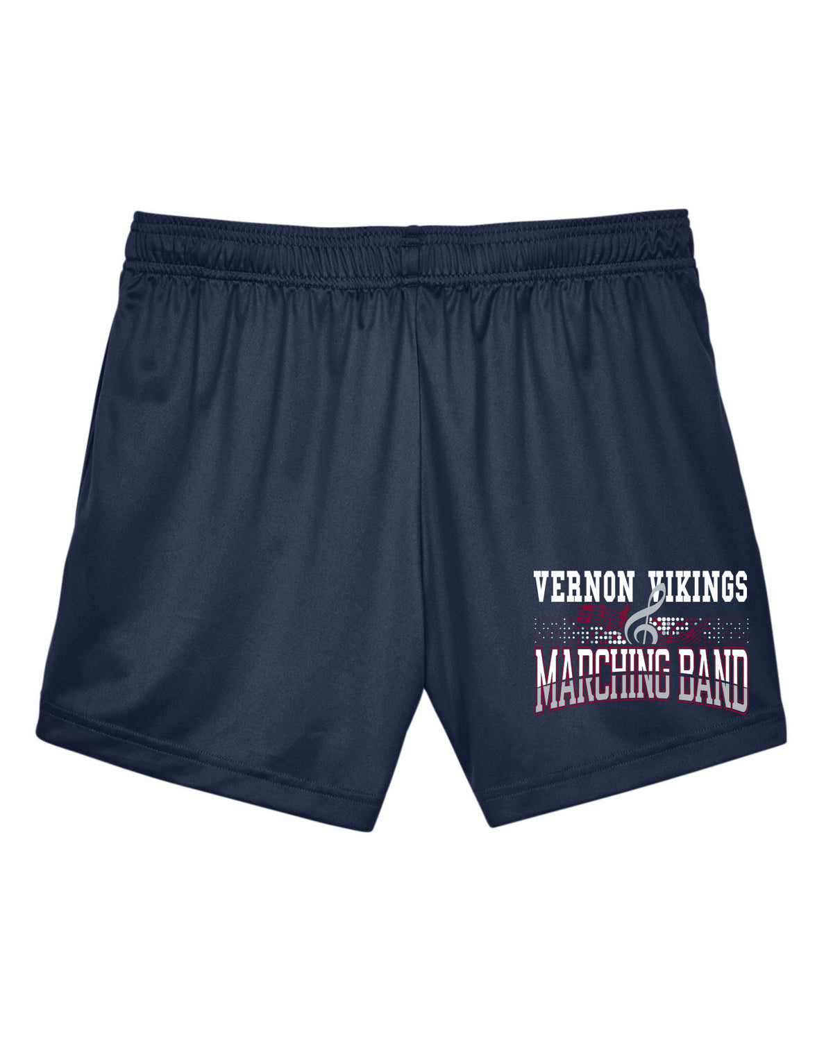 Vernon Marching Band Ladies Performance Shorts Design 6