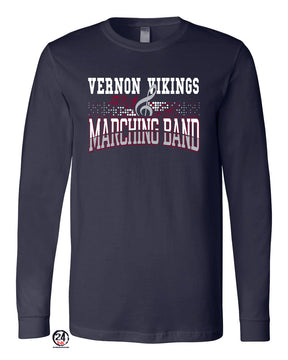 Vernon Marching Band Long Sleeve Shirt Design 6