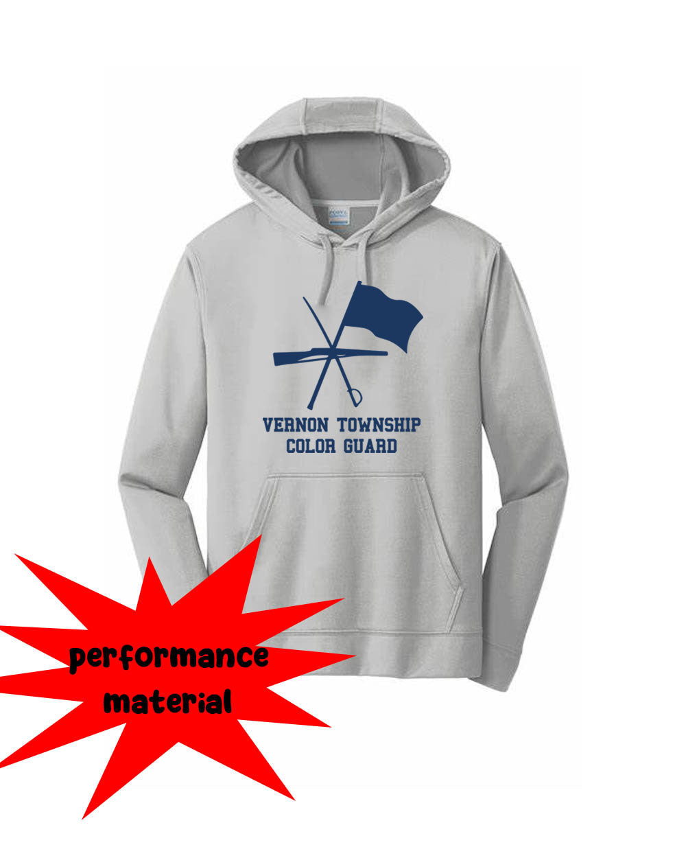 Viking Band Performance Hooded Sweatshirt Design 7