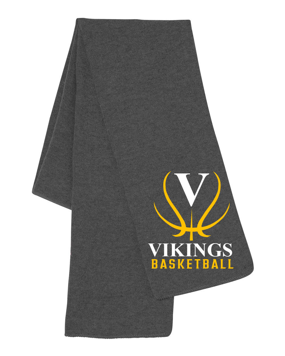 Vikings Basketball design 3 Scarf