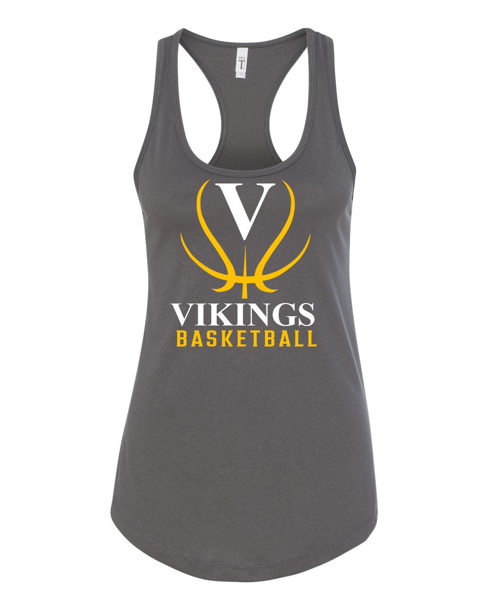 Vikings Basketball Design 3 Tank Top