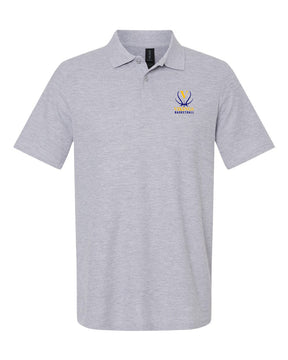 Vikings Basketball Polo T-Shirt Design 3