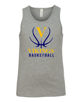 Vikings Basketball design 3 Muscle Tank Top