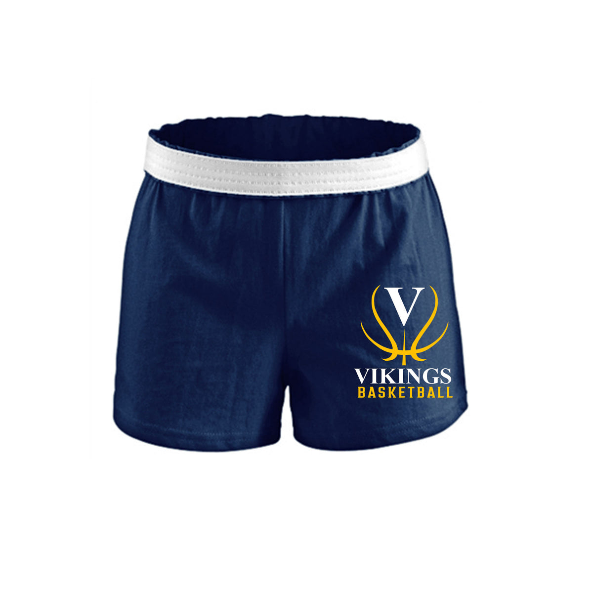Vikings Basketball girls Shorts Design 3