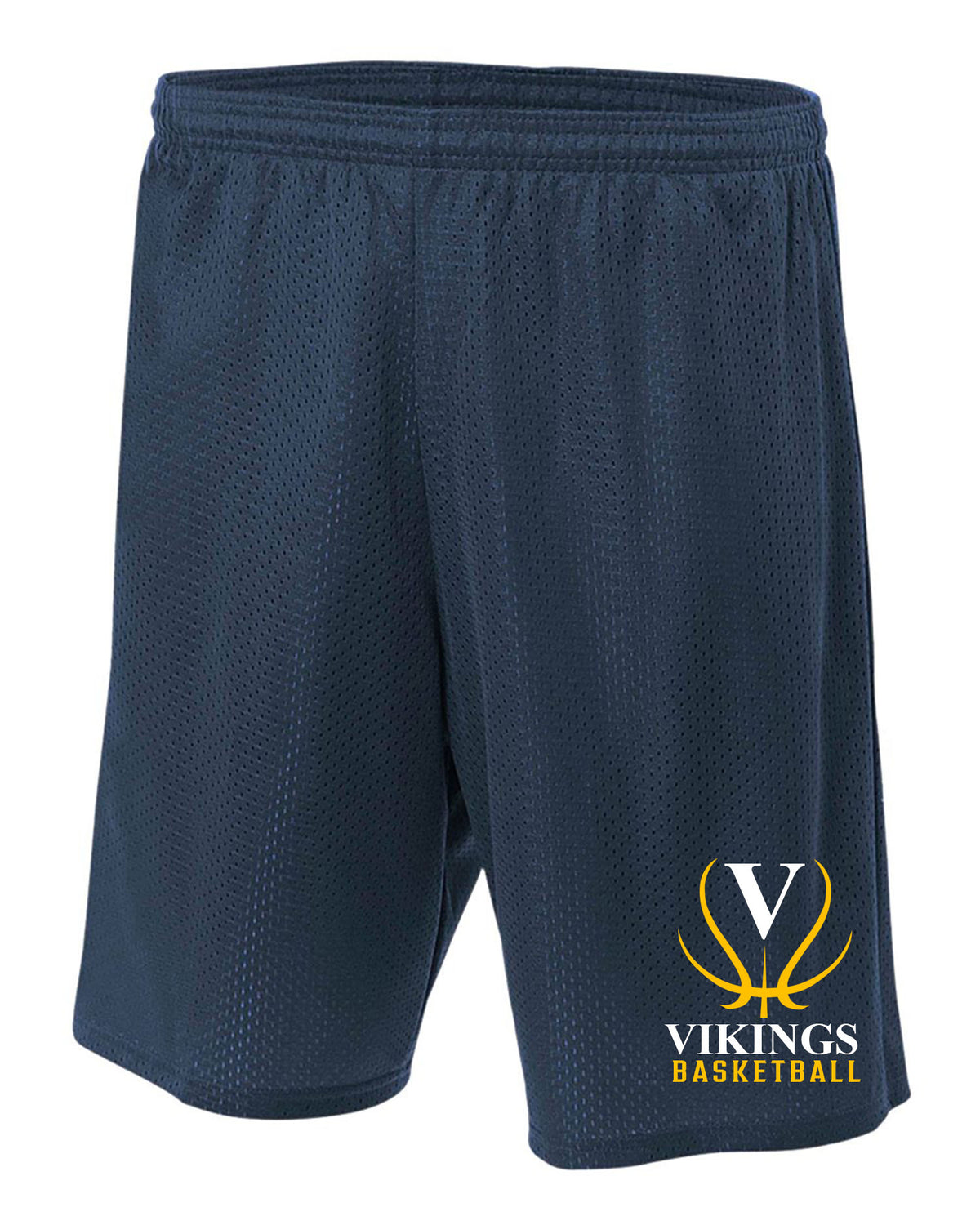 Vikings Basketball Design 3 Mesh Shorts