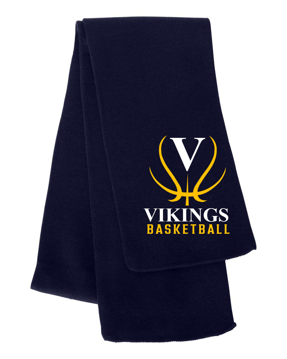 Vikings Basketball design 3 Scarf