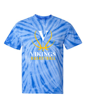 Vikings Basketball Tie Dye t-shirt Design 3