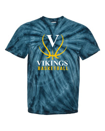 Vikings Basketball Tie Dye t-shirt Design 3