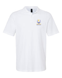 Vikings Basketball Polo T-Shirt Design 3