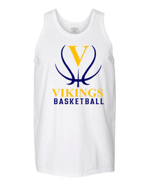 Vikings Basketball design 3 Muscle Tank Top