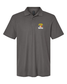 Vikings Basketball Polo T-Shirt Design 4