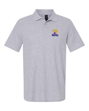 Vikings Basketball Polo T-Shirt Design 4