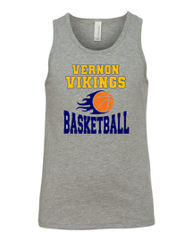 Vikings Basketball design 4 Muscle Tank Top