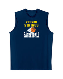 Vikings Basketball  Men's Performance Tank Top Design 4