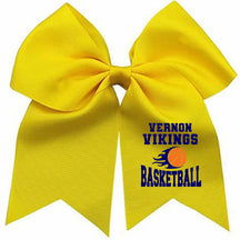 Vikings Basketball Bow Design 4