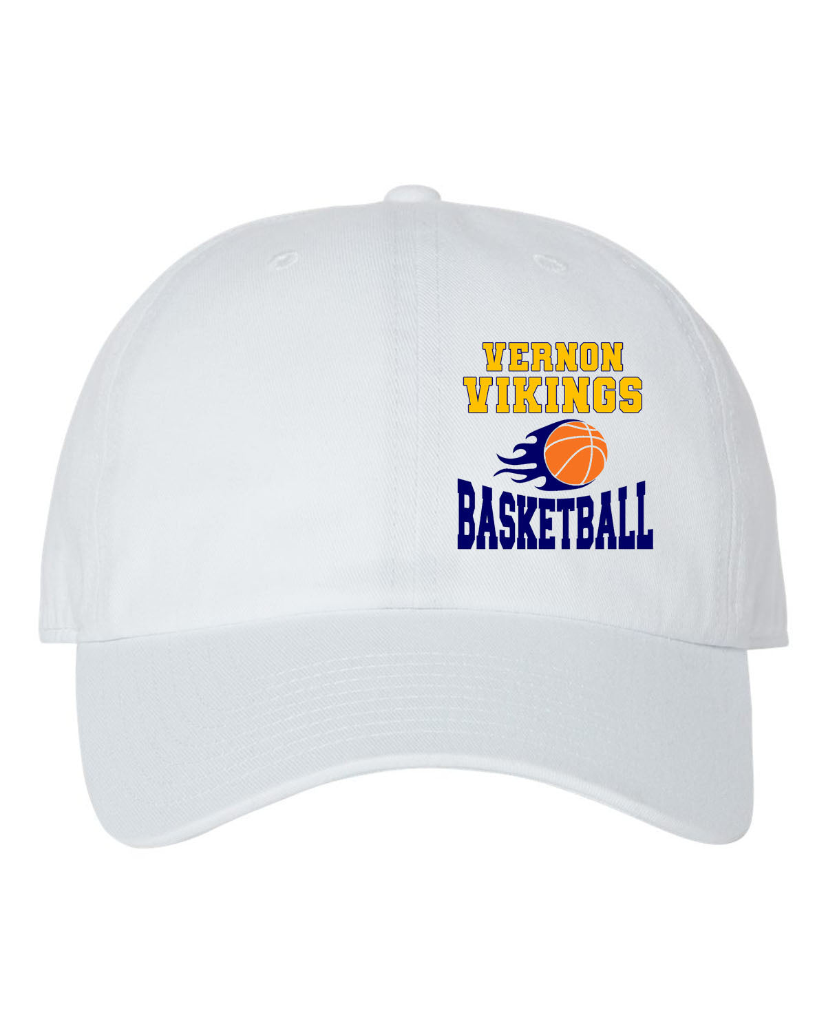 Vikings Basketball Design 4 Trucker Hat