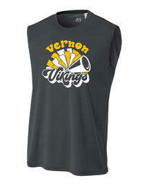 Vernon Vikings Cheer Design 12 Men's Performance Tank Top