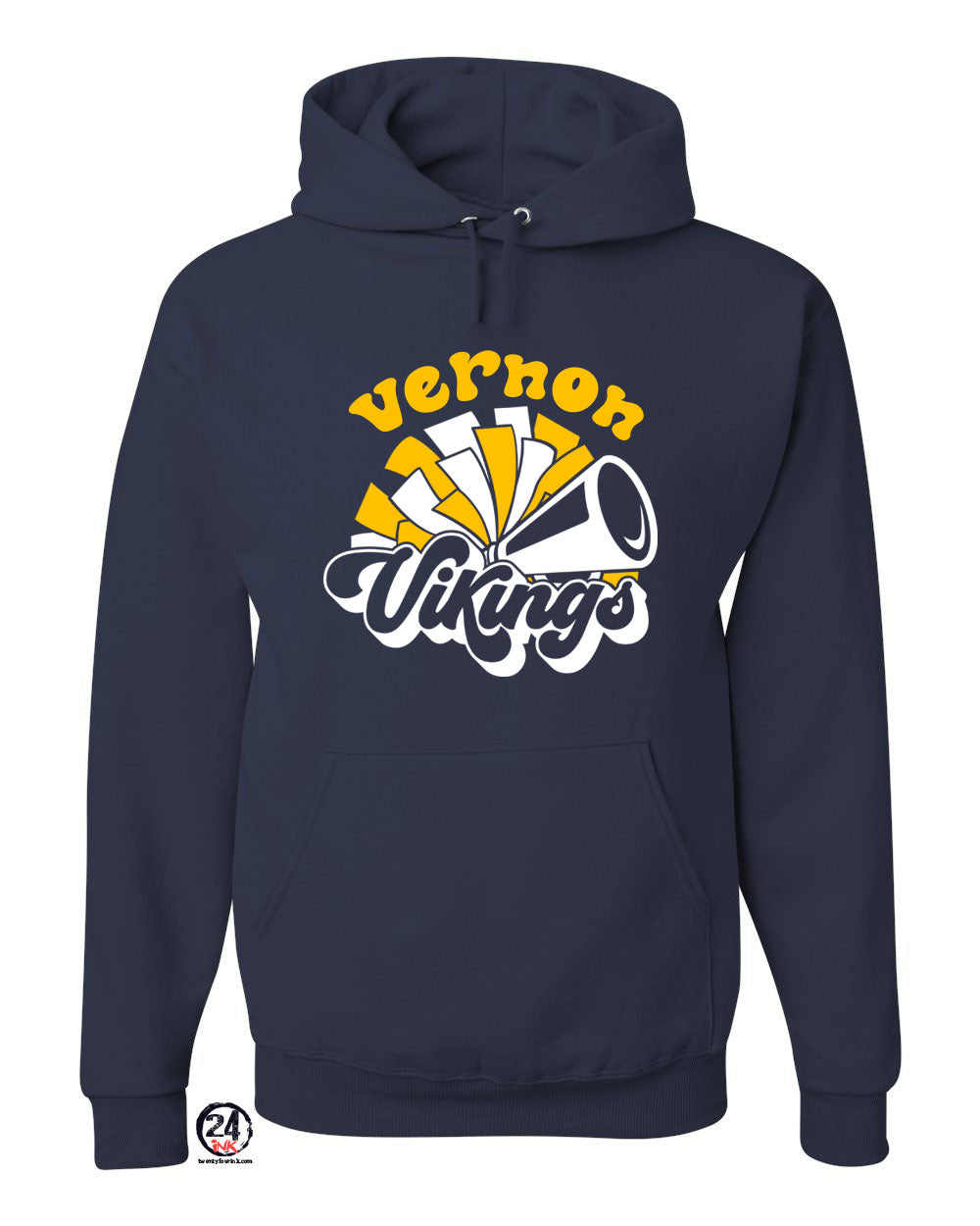 Vikings Cheer design 12 Hooded Sweatshirt
