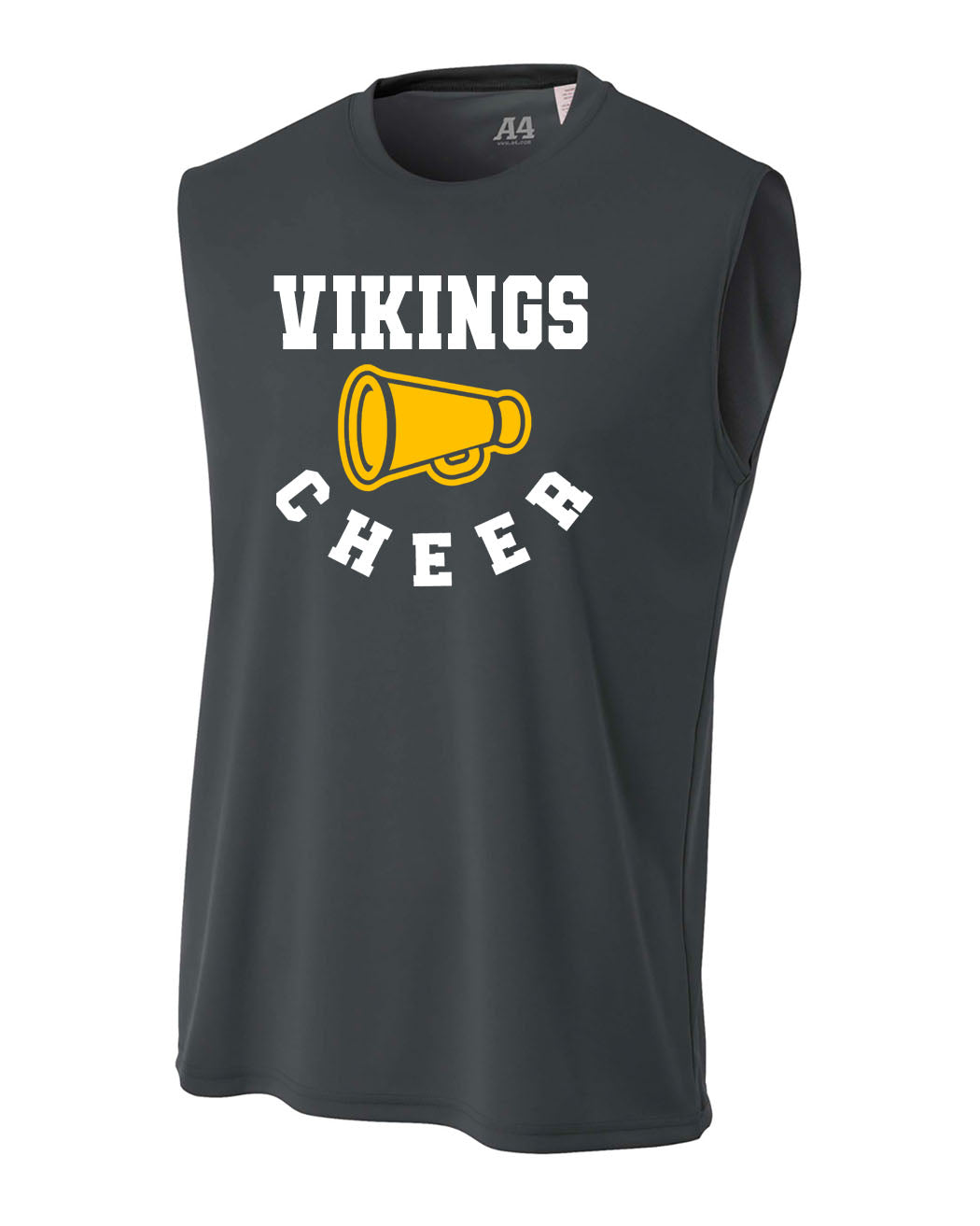 Vernon Vikings Cheer Design 13 Men's Performance Tank Top