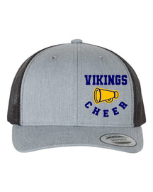 Vernon Vikings Cheer Design 13 Trucker Hat