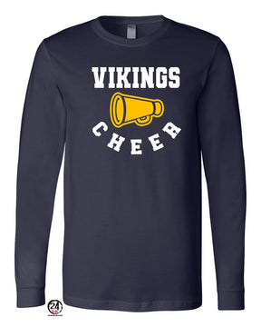 Vernon Vikings Cheer Design 13 Long Sleeve Shirt